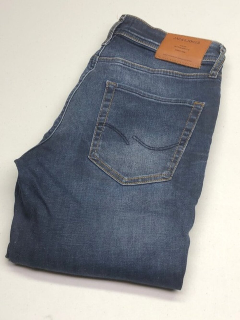 MENS JACK & JONES TIM SLIM STRAIGHT JEANS 30x32 LIKE NEW ⭐️